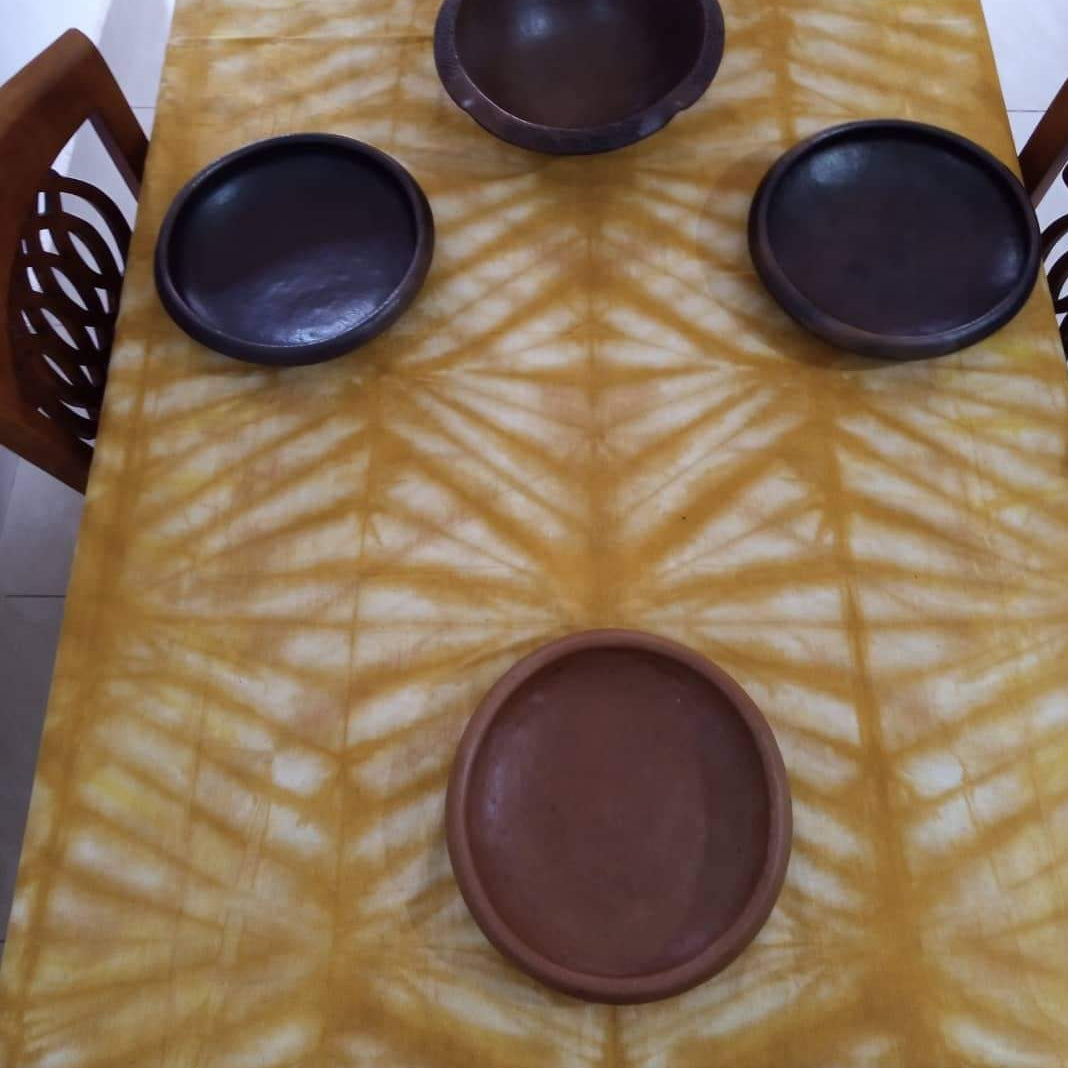 Nappe de table en tie-dye