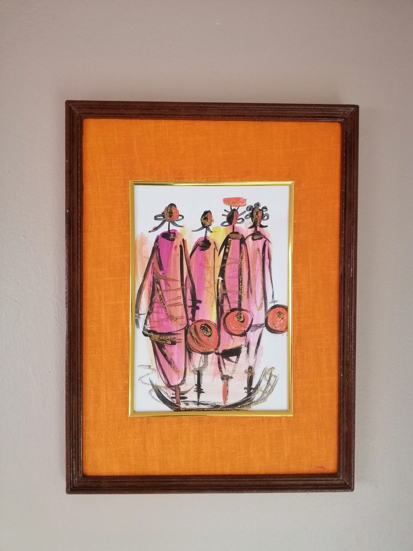Cadres décoratifs africains Mestissés