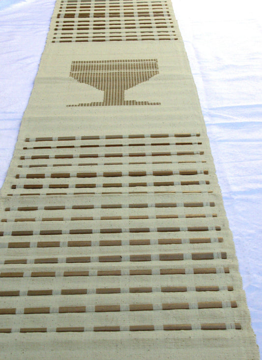 Chemin de table en coton et bambou Mestissés