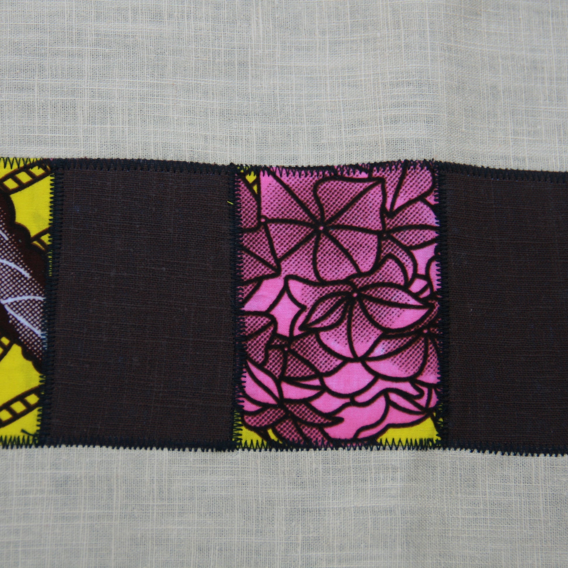 set de table rectangulaire en lin, lot de 2 Mestissés