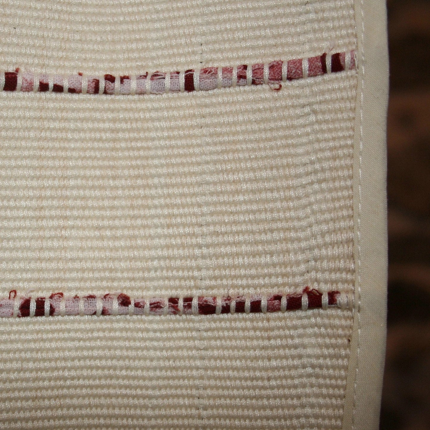 Panneau de rideau en pagne tissé et batik Mestissés