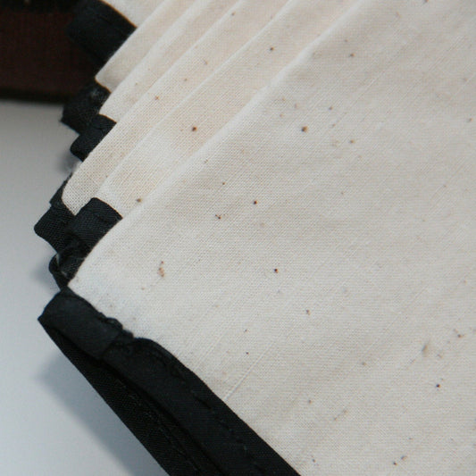 Nappe de table en lin et wax Mestissés