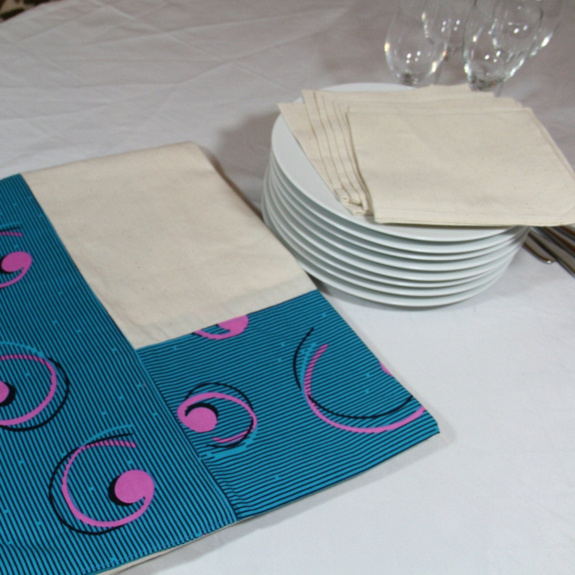 Nappe de table en wax Mestissés
