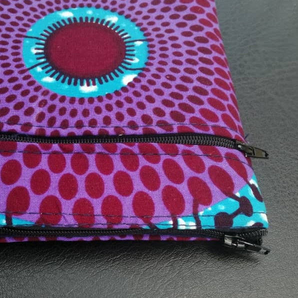 Pochette en wax Mestissés