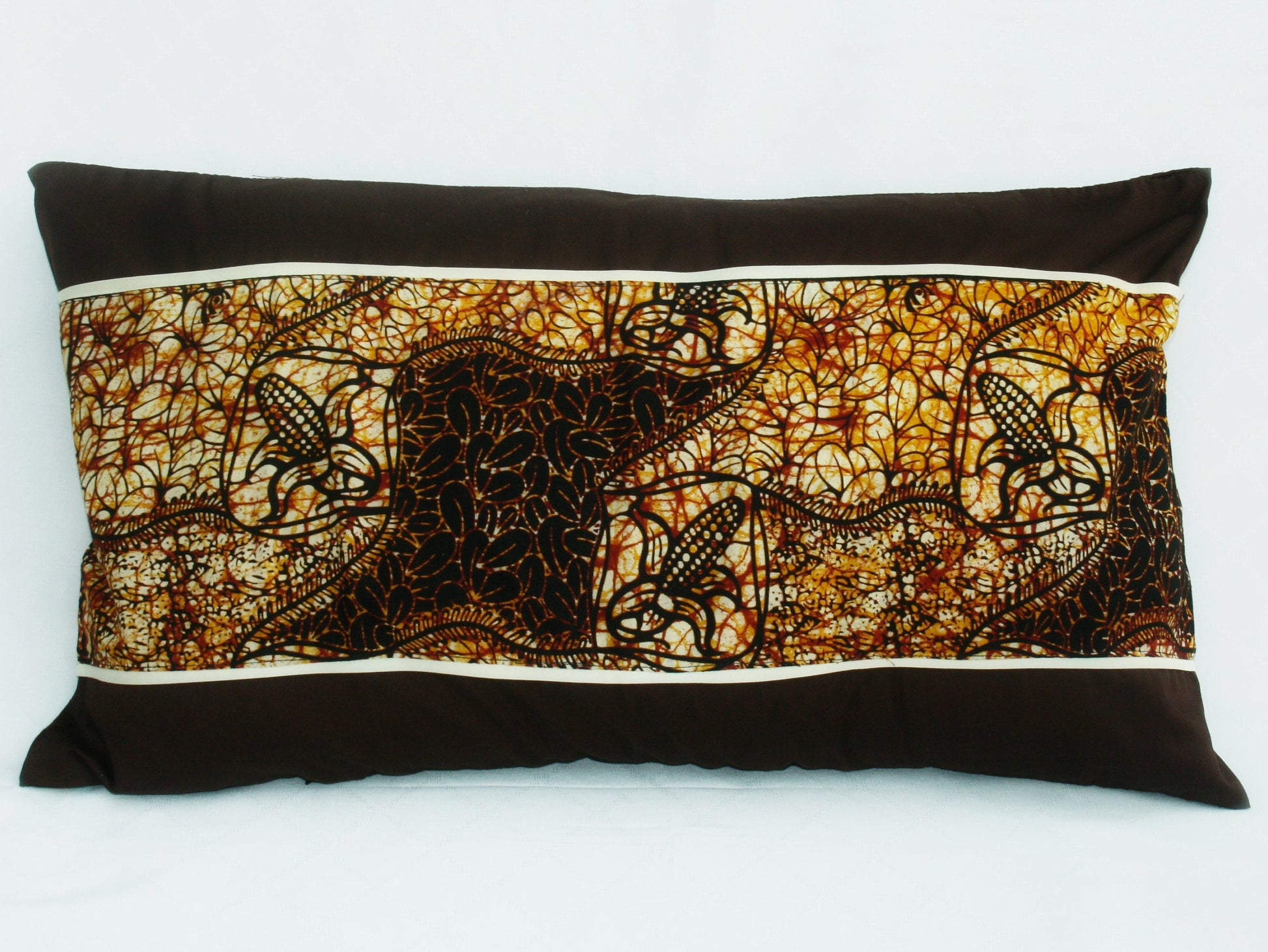 Coussin décoratif en wax Mestissés