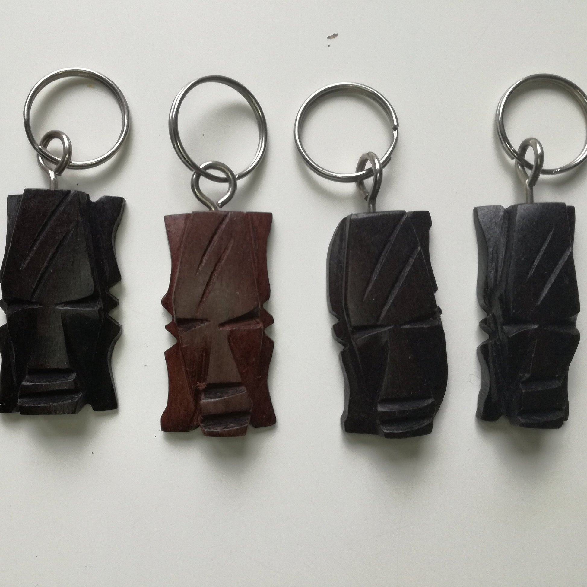 Porte clé africain en ébène Mestissés