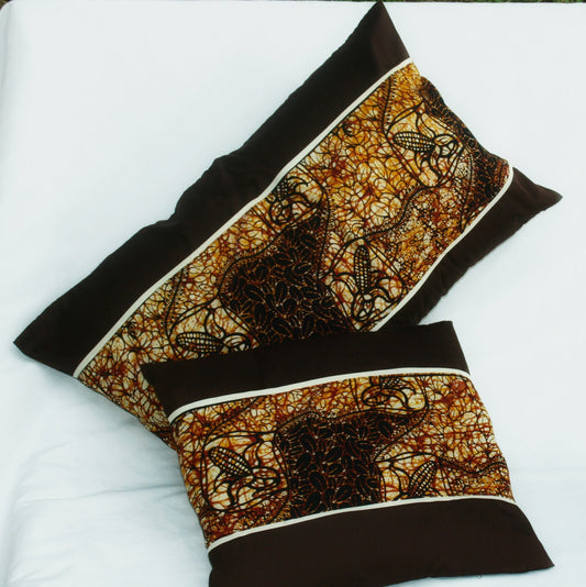 Coussin décoratif en wax Mestissés