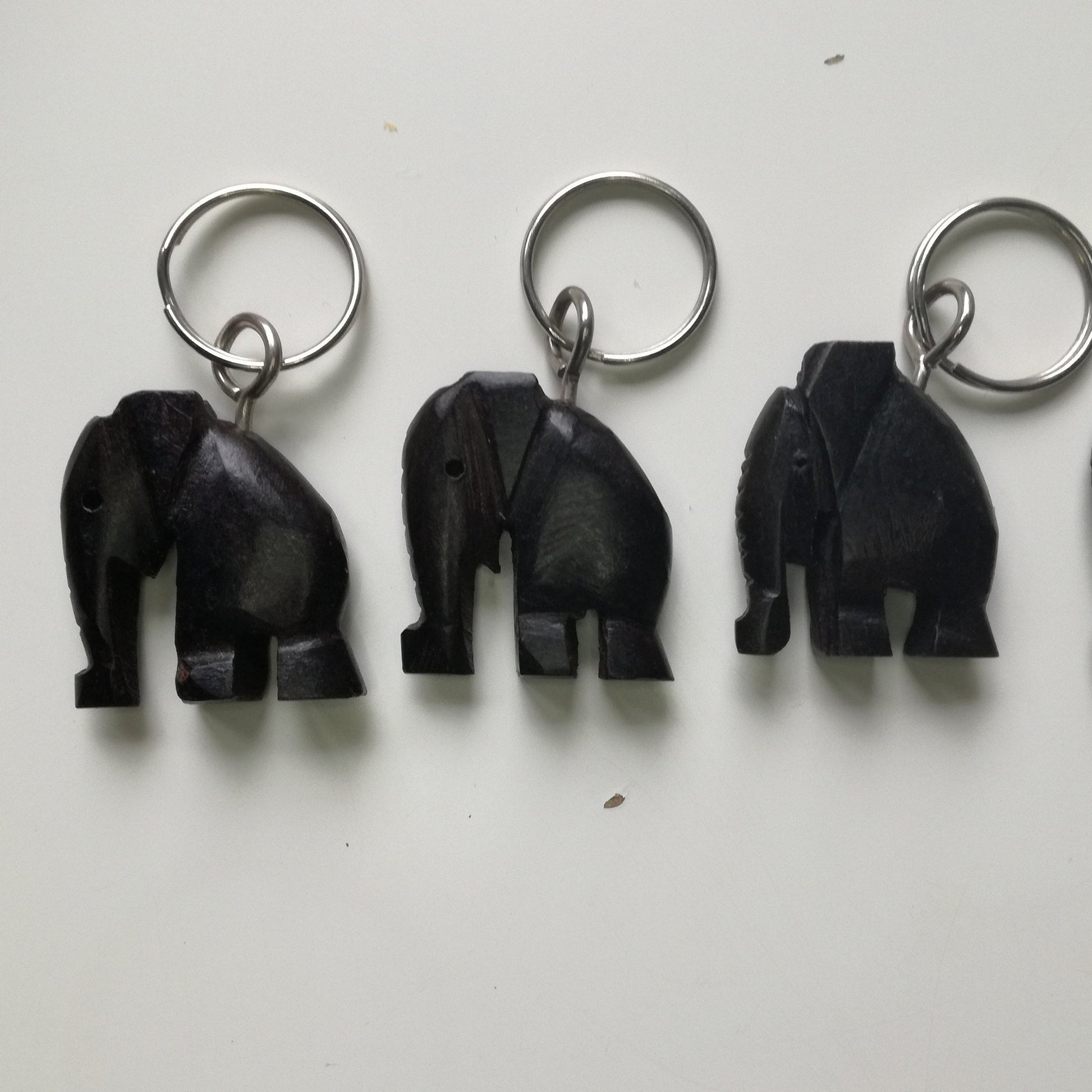 Porte clé africain en ébène Mestissés