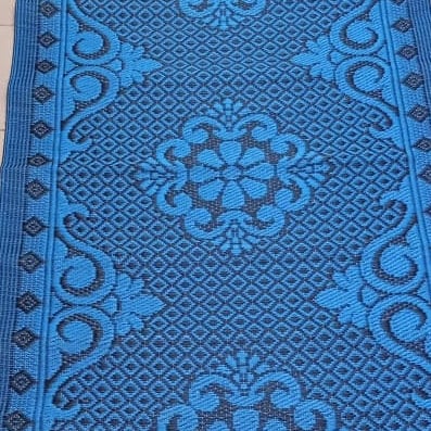 Tapis plastique réversible pour l'intérieur ou l'extérieur, petite taille small