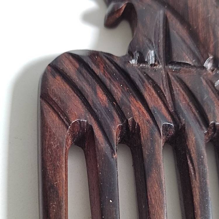 Peigne en bois d'ébène Mestissés
