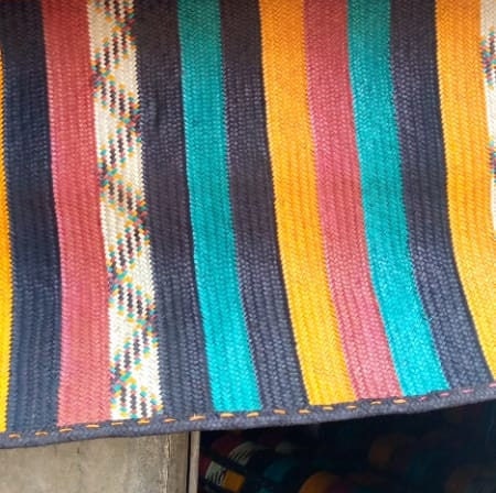 Tapis tissé en paille résiste à l'humidité Mestissés