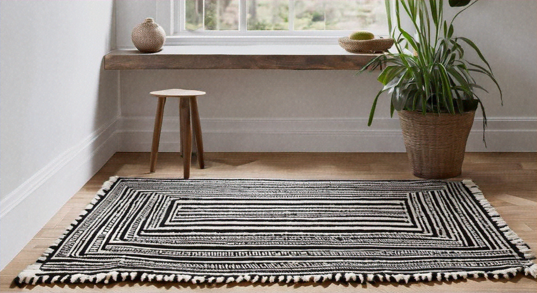 Inspiration Déco: Mettez en valeur votre intérieur avec un tapis natte africain