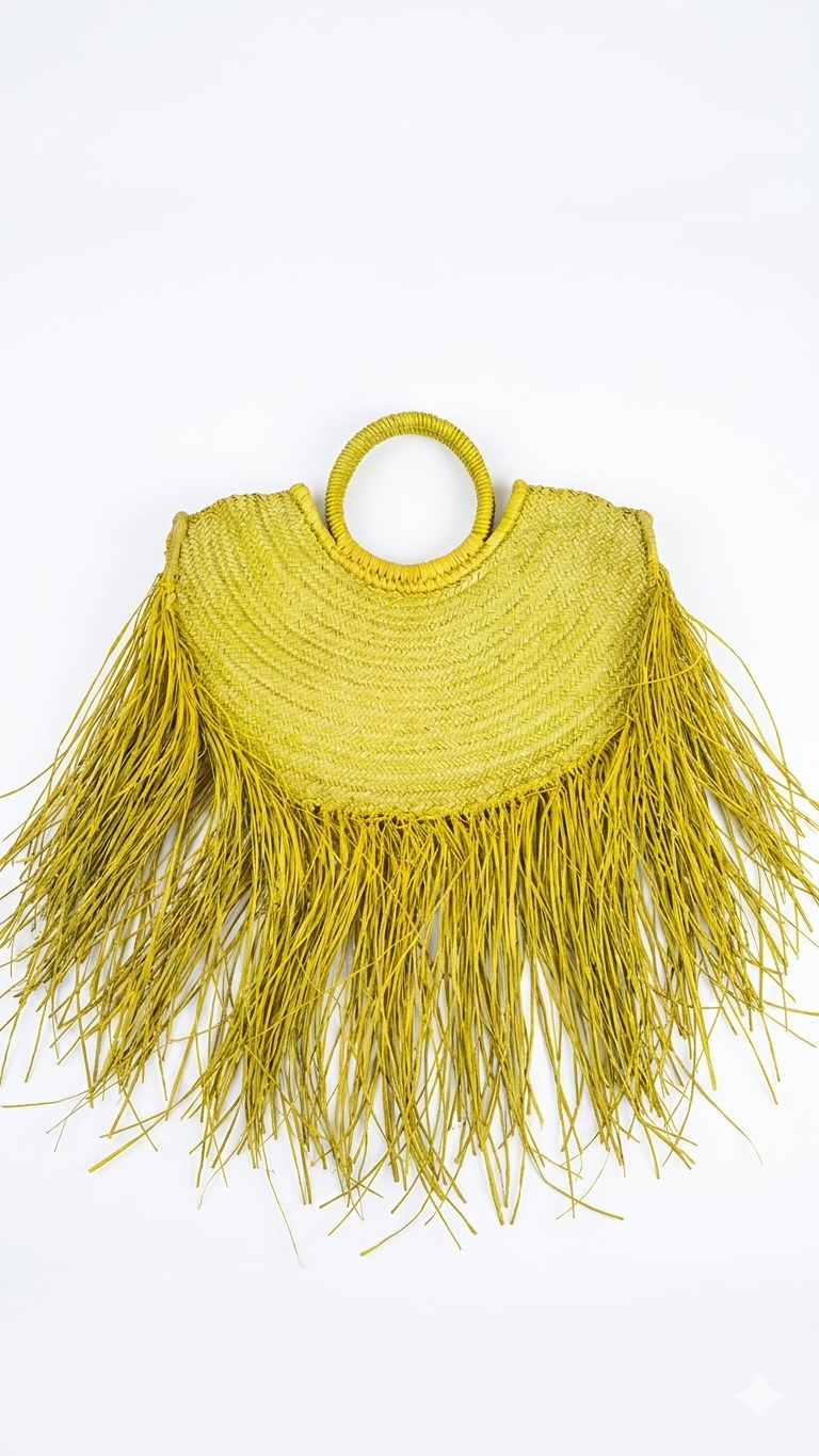 ÍYÁLÓDE — Sac demi-lune artisanal