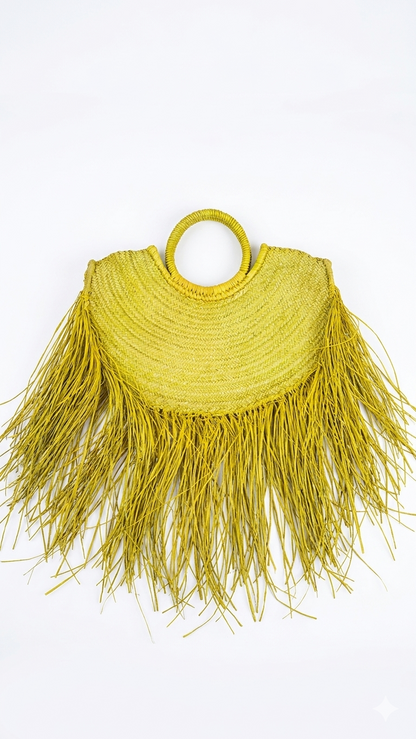 ÍYÁLÓDE — Sac demi-lune artisanal