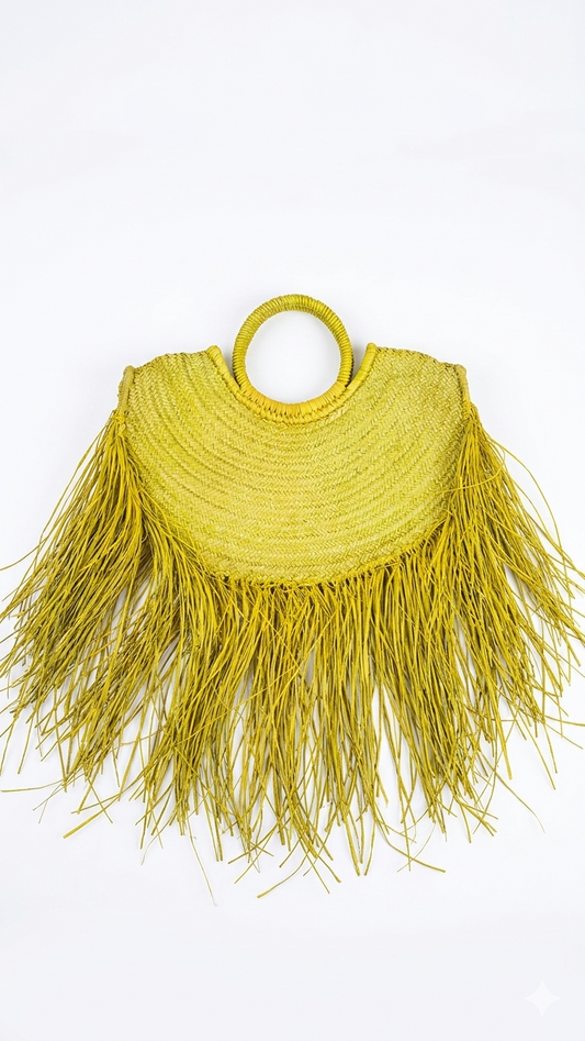 ÍYÁLÓDE — Sac demi-lune artisanal