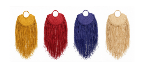 ÍYÁLÓDE — Sac demi-lune artisanal