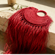 ÍYÁLÓDE — Sac demi-lune artisanal