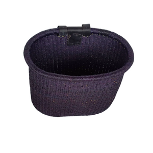 Panier vélo en paille Mestissés