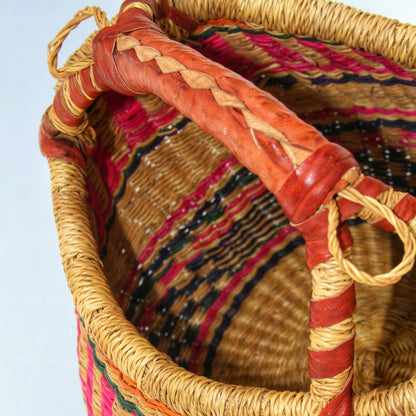 U shopper basket in bolga