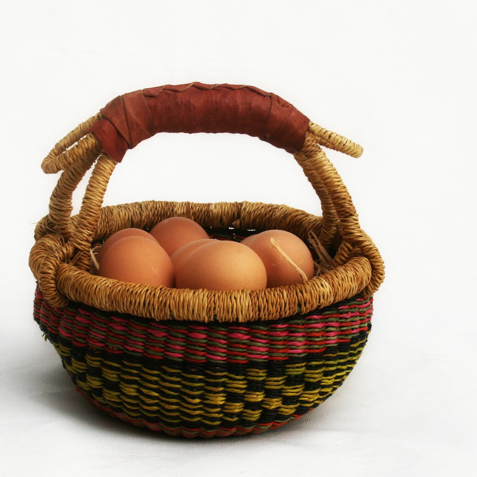 U shopper basket in bolga