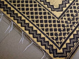 Tapis plastique africain d'extérieur ou d'intérieur, natte africaine plastique, médium Mestissés