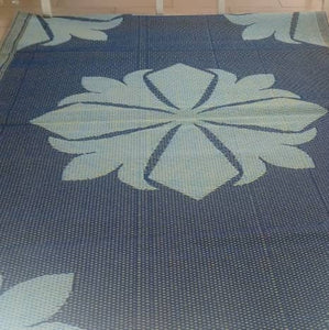Tapis africain en plastique recyclé ,XL Mestissés