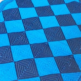 Tapis plastique africain