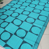 Tapis africain en plastique recyclé, XL