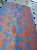 Tapis africain en plastique recyclé, XL